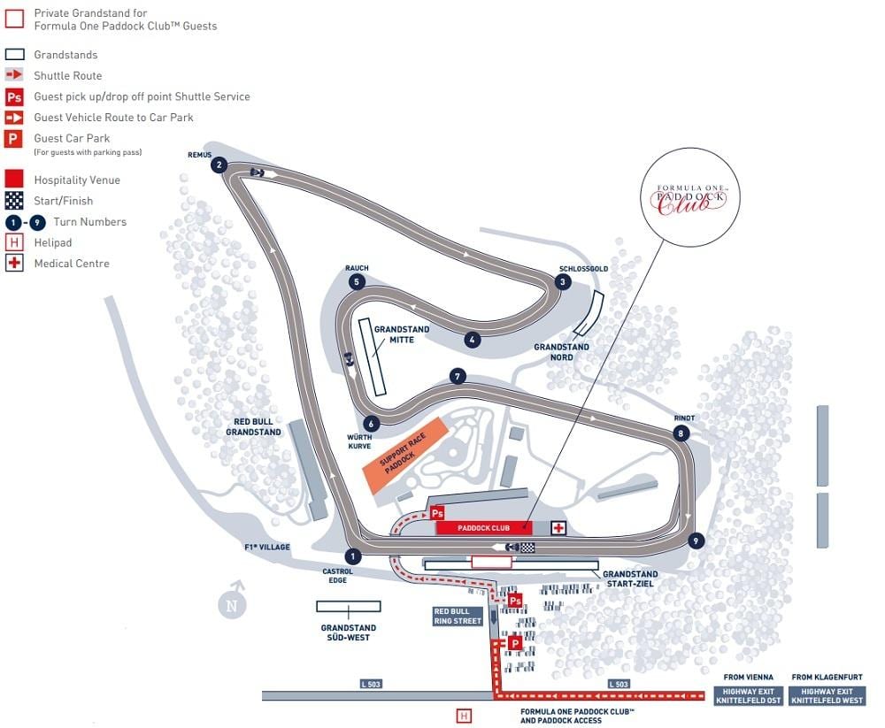 ramani ya Bahrain gp