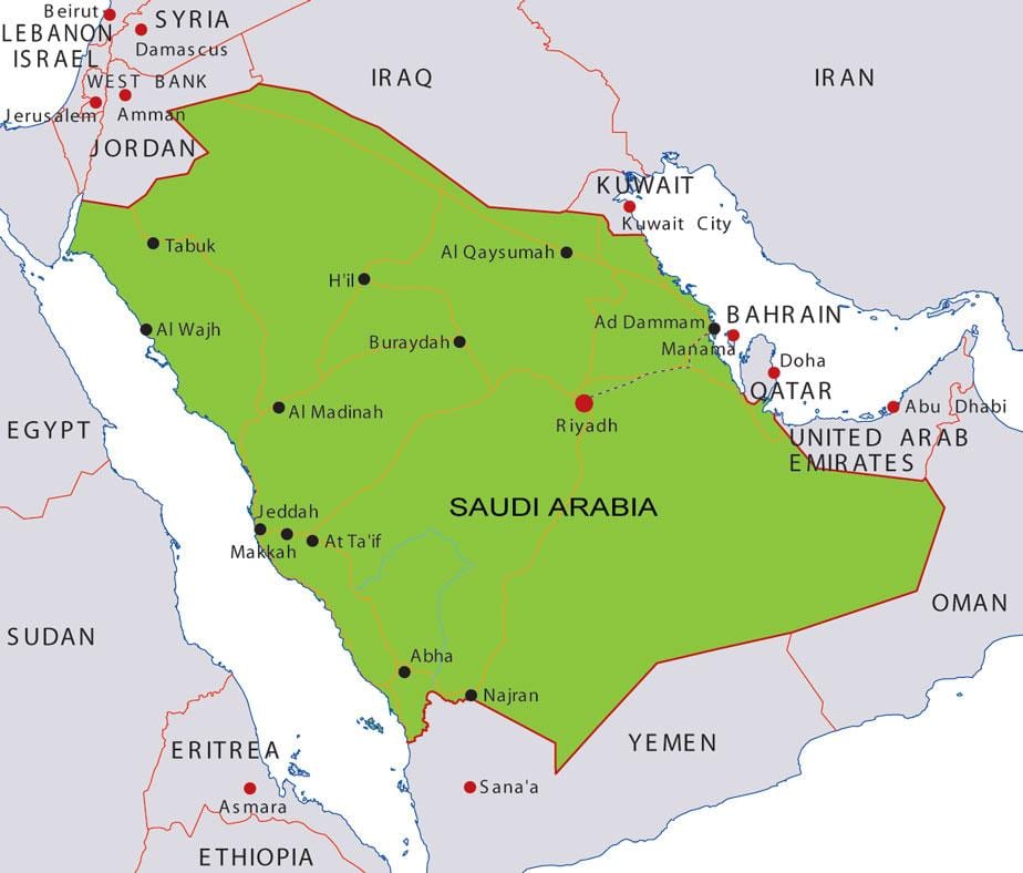 ramani ya chuo kikuu cha Bahrain