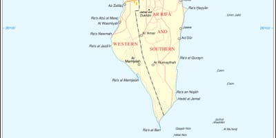 Bahrain ramani ya kisiasa