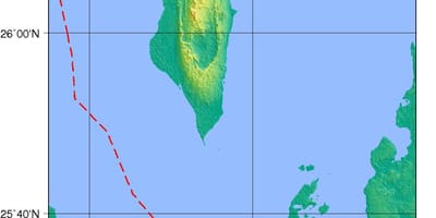 Ramani ya Bahrain kimwili