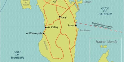 Bahrain ndege wa kimataifa parking ramani